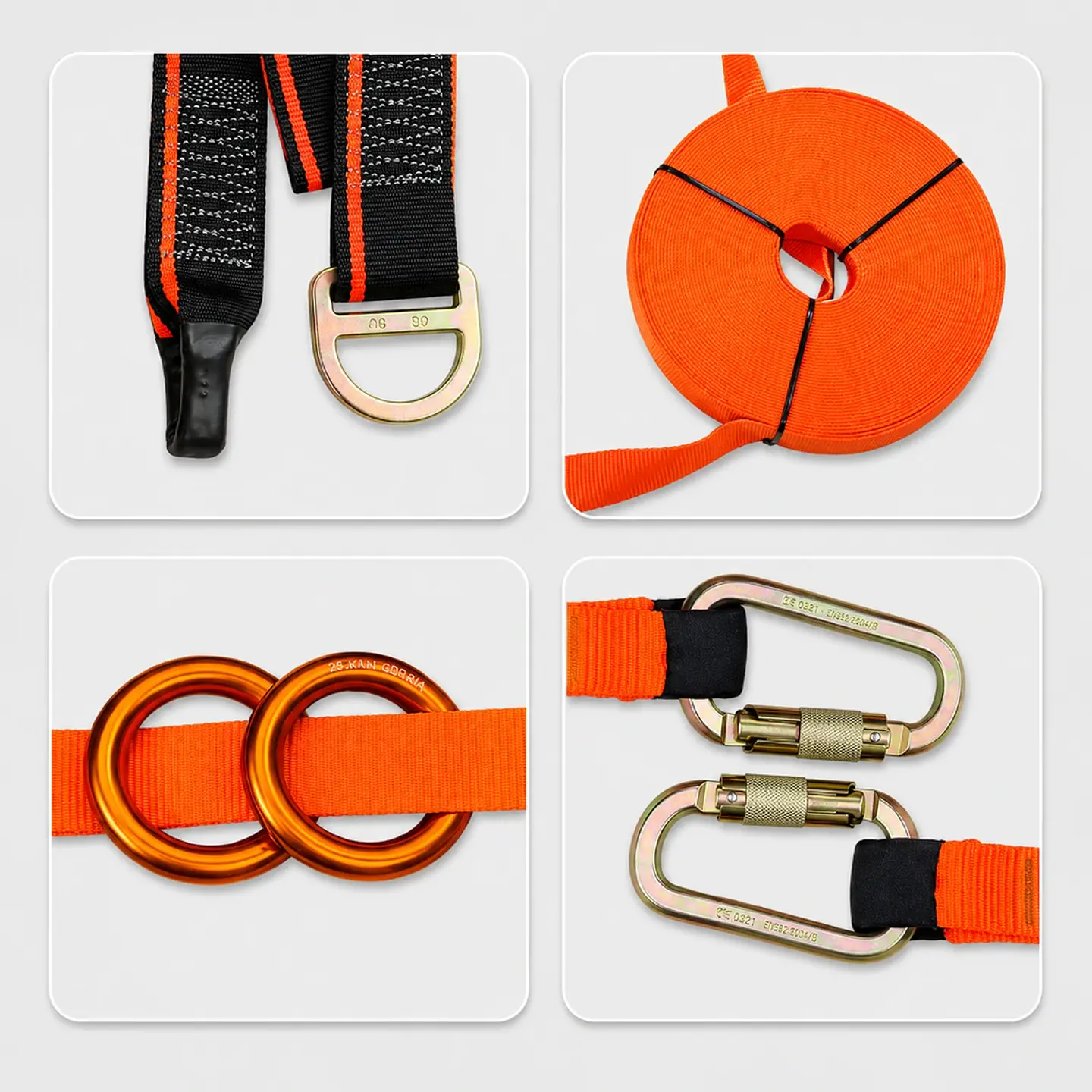 Línea de Vida Provisoria Kbeen KL-9600 Horizontal 20 m para Protección en Altura 2