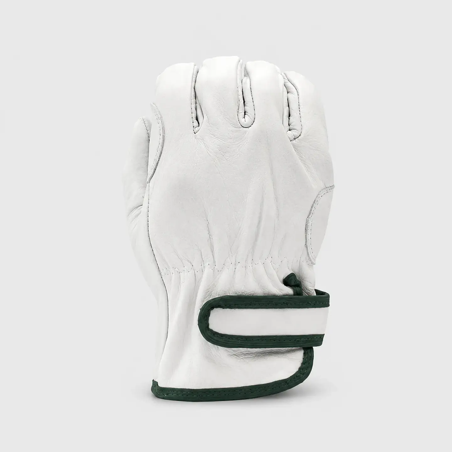 Guante de Seguridad Cuero Cabritilla con Refuerzo Pistola y Velcro - Guante Motosierrista 2