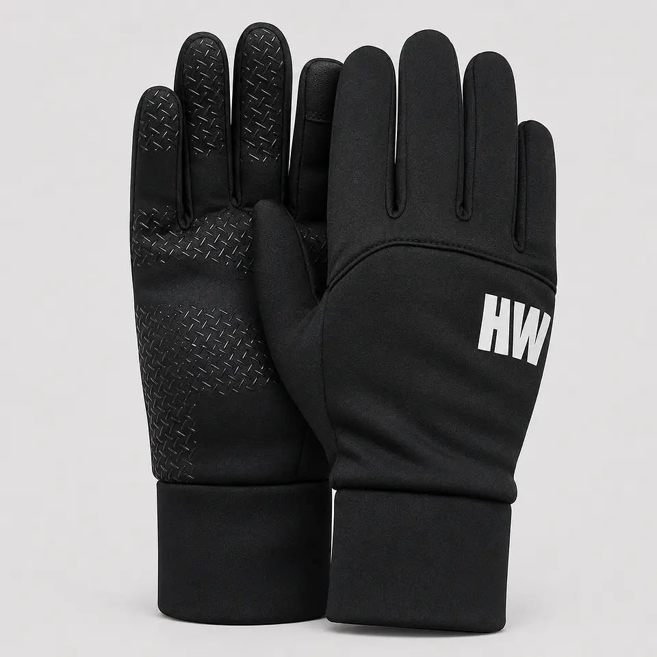 Guante Térmico Neo Sport Hard Work Negro con Touch y Palma Antideslizante 1