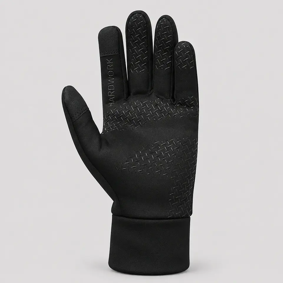 Guante Térmico Neo Sport Hard Work Negro con Touch y Palma Antideslizante 2