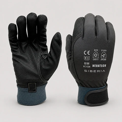 Guante Térmico Nevatech Siberia ISP – Protección Frío Hasta -20°C con Touch