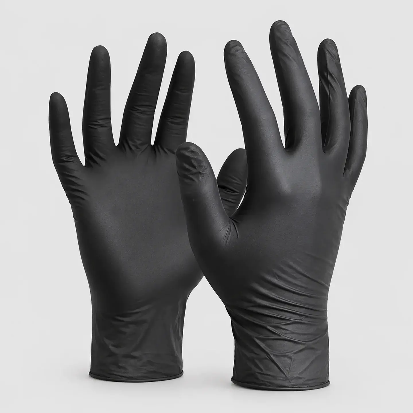 Guante de Nitrilo Negro 3,5 g Caja 100 Unidades – Protección Desechable 1