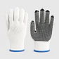 Guante de Hilo Palma PVC 2 Hebras – Protección Liviana con Agarre Antideslizante - Miniatura 1