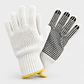 Guante de Hilo Palma PVC 2 Hebras – Protección Liviana con Agarre Antideslizante - Miniatura 2