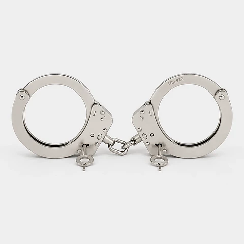 Esposas Policiales de Seguridad con Doble Cerradura y 2 Llaves