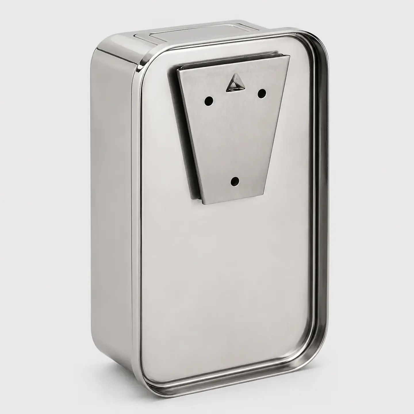 Dispensador de Jabón 500 ml Acero Inoxidable Plateado – Instalación Mural 2