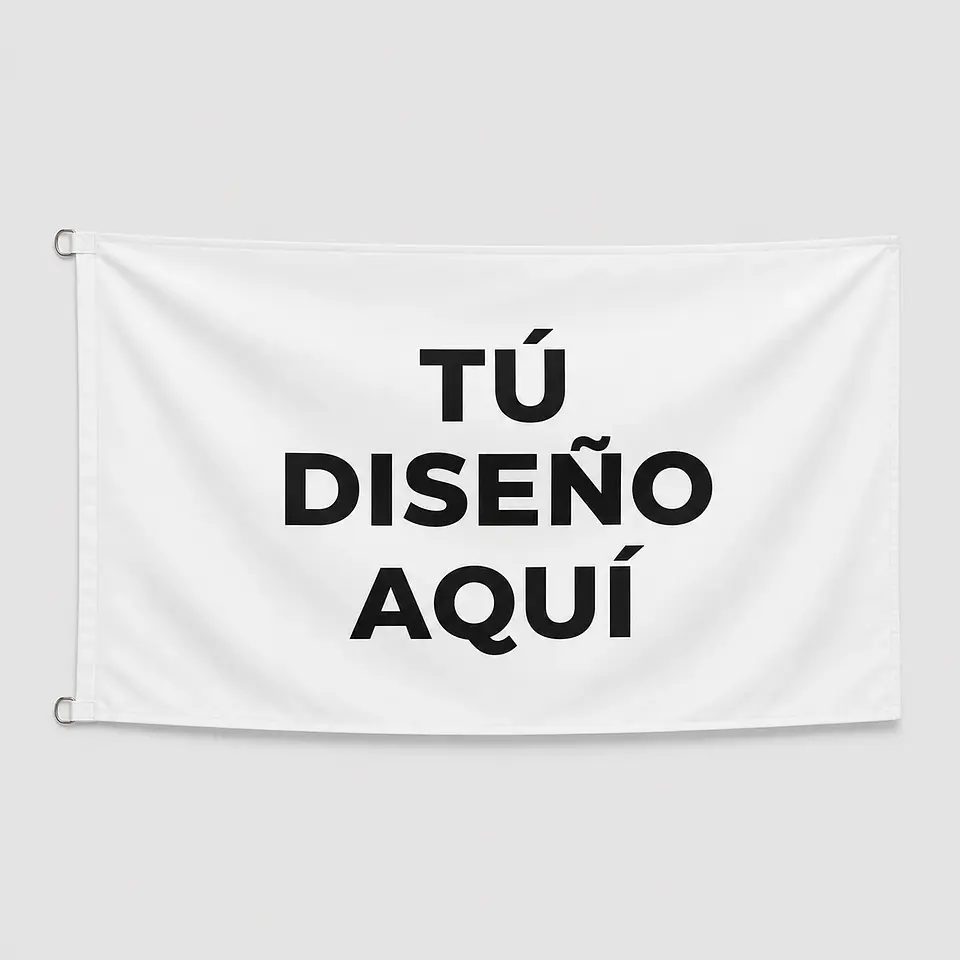 Bandera Personalizada 90×60 cm 1 cara | $12.700  1