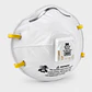 Mascarilla 3M Serie 8000 N95 con Válvula Cool Flow – Respirador Tipo Copa para Partículas - Miniatura 1