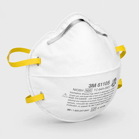 Mascarilla 3M 8210 N95 Libre de Mantenimiento – Caja 20 Unidades