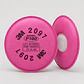 Filtro 3M 2091 P100 para Partículas – Protección Respiratoria Fucsia con Conexión Bayoneta - Miniatura 1