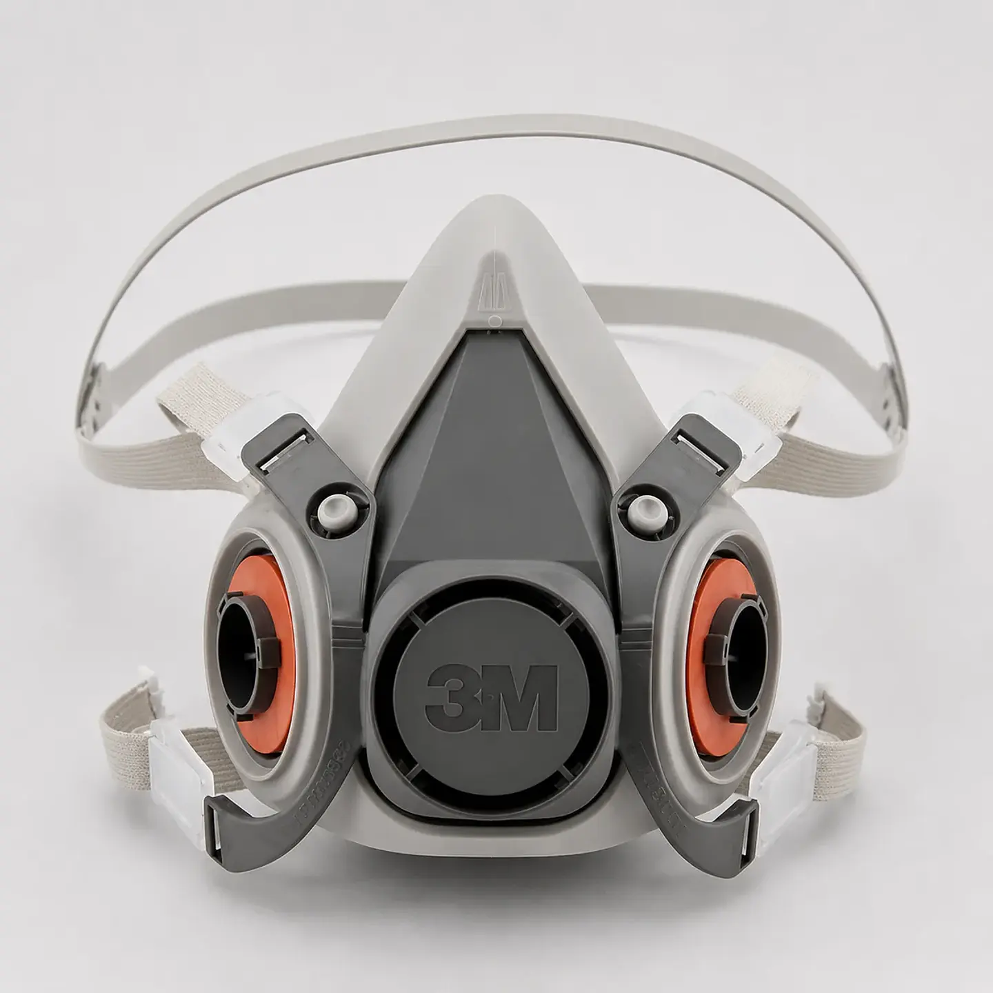 Respirador 3M Serie 6000 Medio Rostro Reutilizable – Protección Respiratoria con Conexión Bayoneta 1
