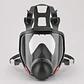 Máscara Full Face 3M 6800 Serie 6000 – Respirador Reutilizable Rostro Completo Mediano  con Conexión Bayoneta - Miniatura 1