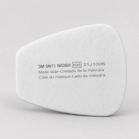 Prefiltro de Partículas 3M 5N11 N95 / 5P71 P95 – Tipo Bayoneta para Cartuchos Serie 6000