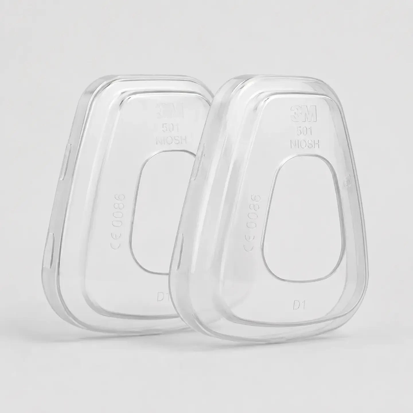 Retenedor de Filtro 3M 501 Blanco Translúcido – Para Prefiltros 5N11 y 5P71 1