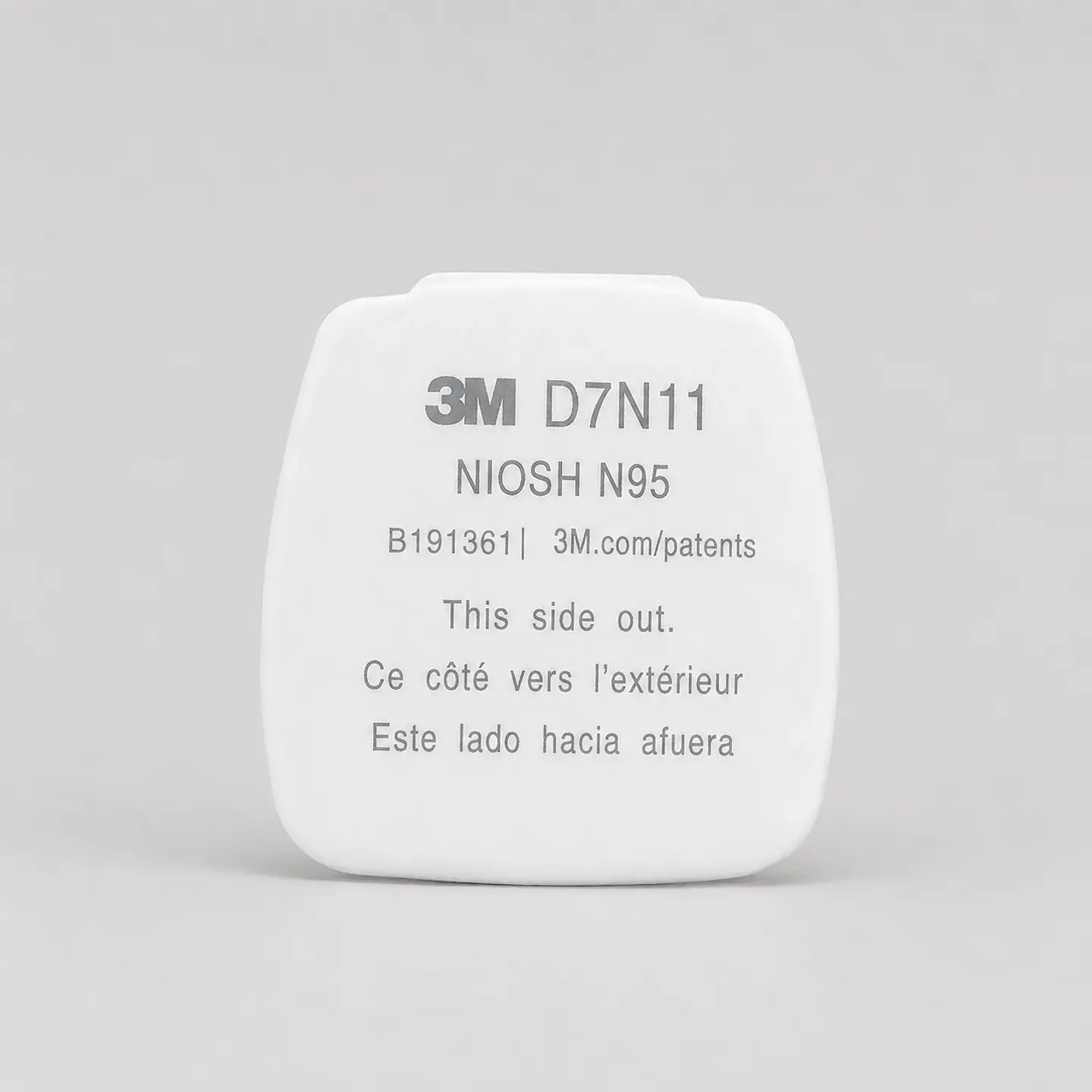 Prefiltro de Partículas 3M Secure Click D7N11 N95 / D7P71 P95 – Para Cartuchos Serie D8000 1