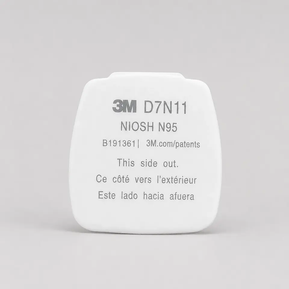 Prefiltro de Partículas 3M Secure Click D7N11 N95 / D7P71 P95 – Para Cartuchos Serie D8000 1