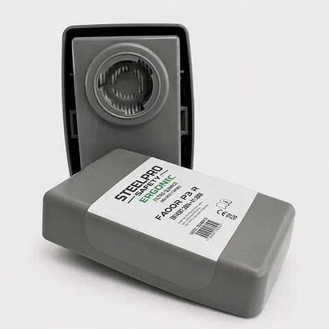 Filtro Ergonic F400R P3 R para Partículas – Protección Respiratoria