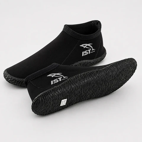 Zapato de Buceo IST S38 3 mm Neopreno Low Cut – Botín Acuático para Buceo y Snorkel