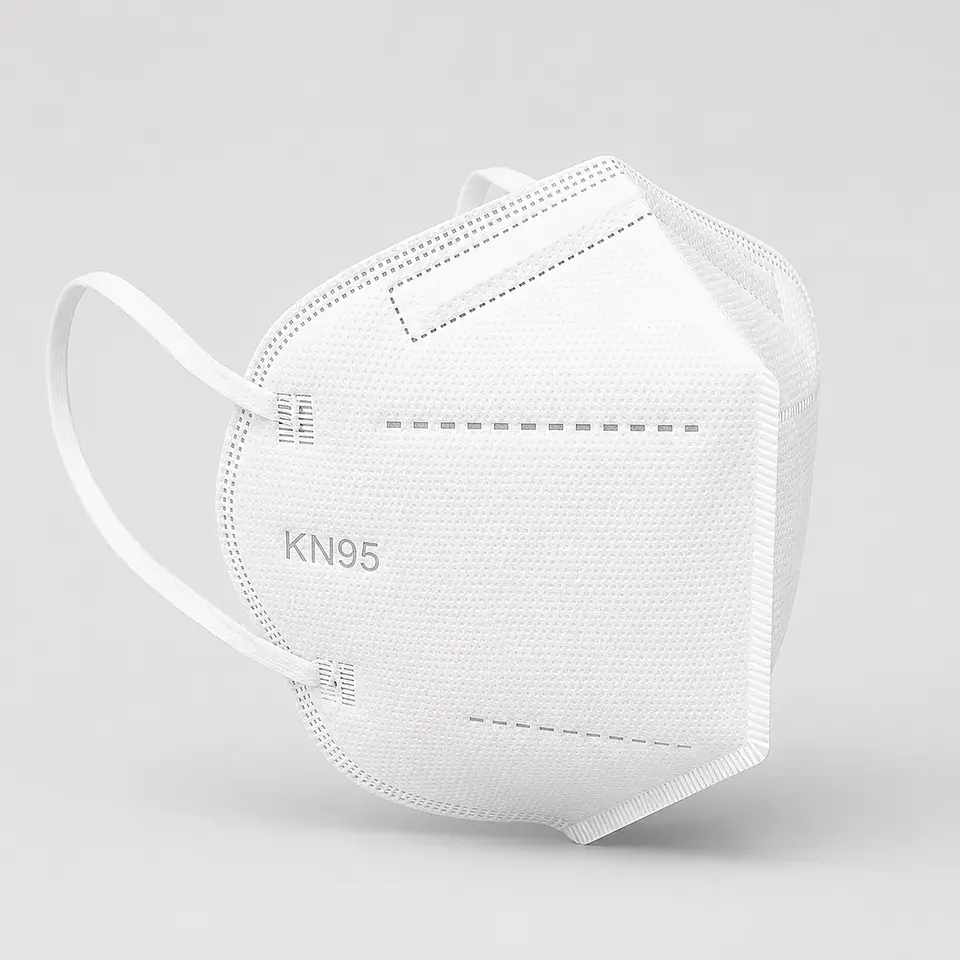 Mascarilla Desechable KN95 Caja 10 Unidades – Protección Respiratoria contra Partículas 1