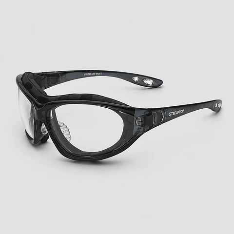 Lentes de Seguridad X5 Dual Claros Antiempañantes Modo Lente y Antiparra