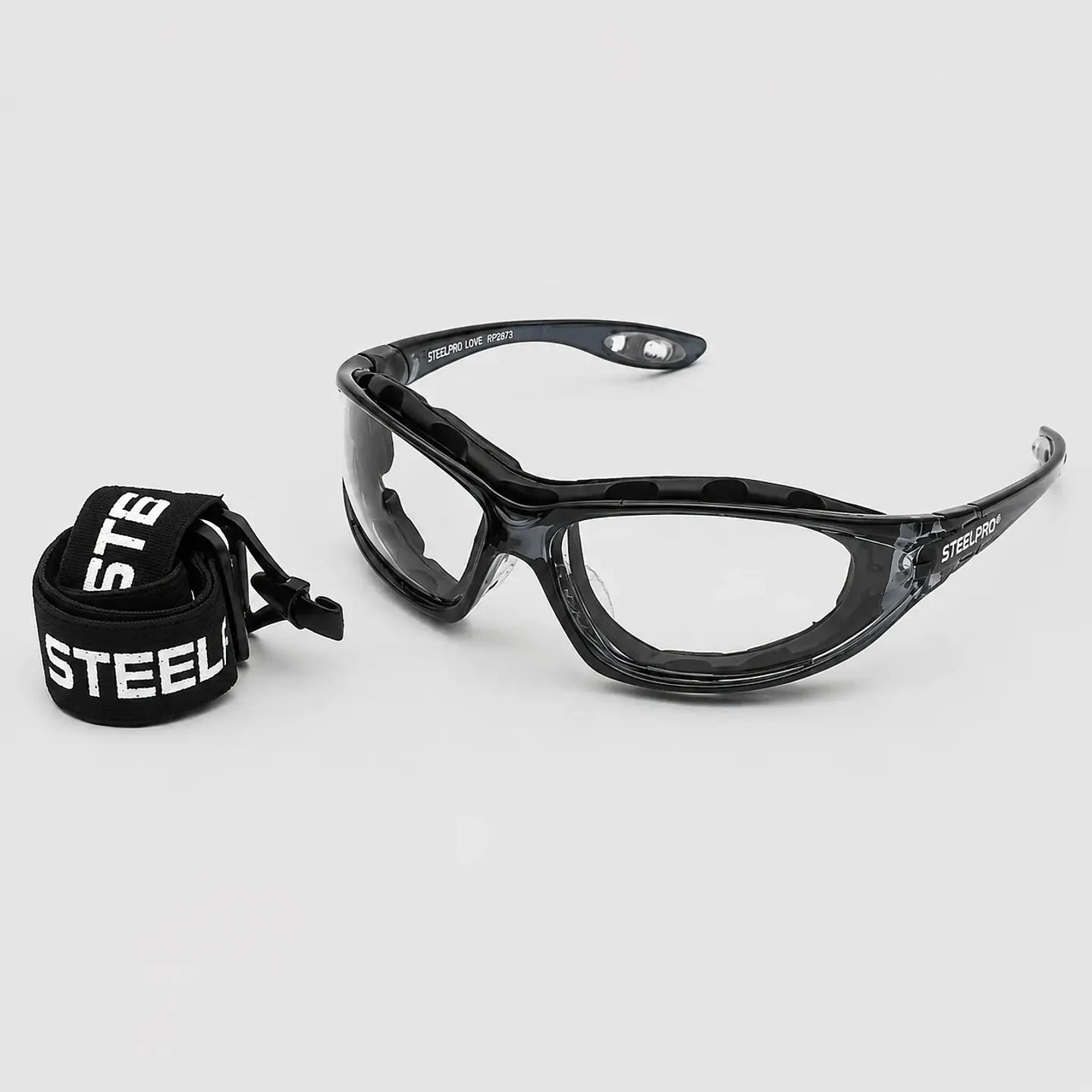 Lentes de Seguridad X5 Dual Claros Antiempañantes Modo Lente y Antiparra 2