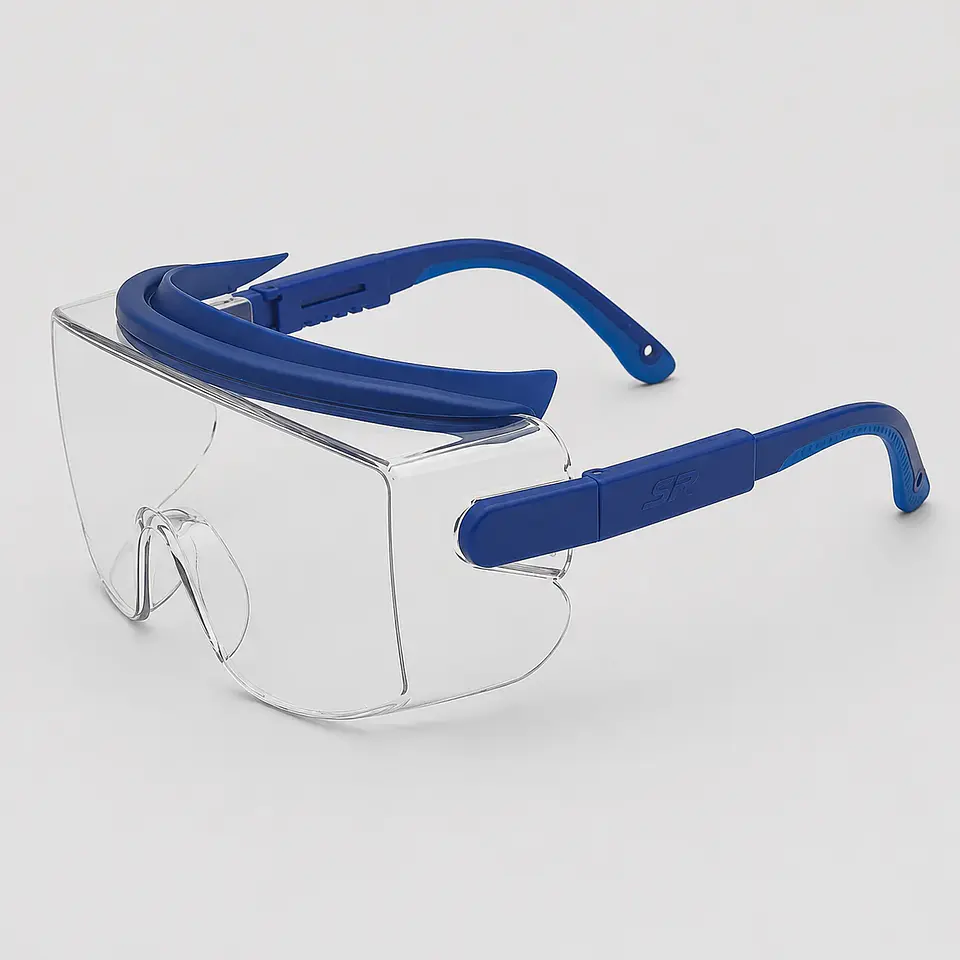 Sobrelente de Seguridad Top Gun Óptico Claros OTG Antiempañantes con Filtro UV 99,9% 1