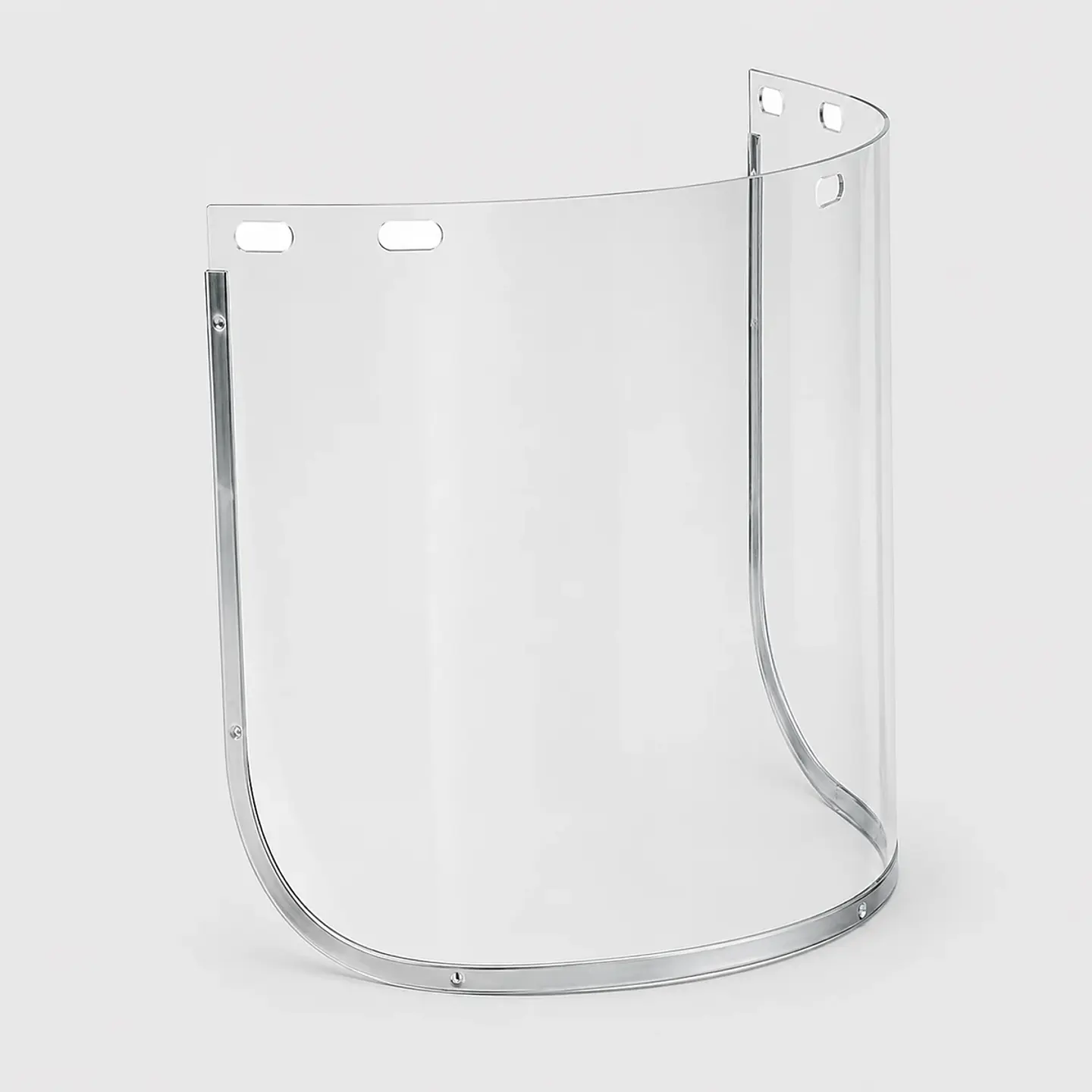 Visor Claro Borde de Aluminio 8 x 16 para Casquete 1