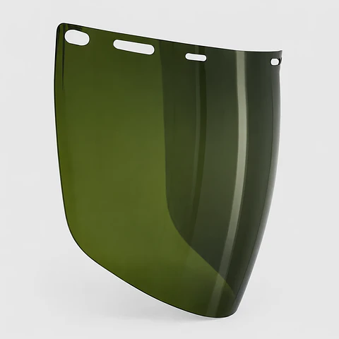 Visor SteelPro I-1 IR 5.0 Rocket de Policarbonato – Protección Facial para Partículas y Radiación IR