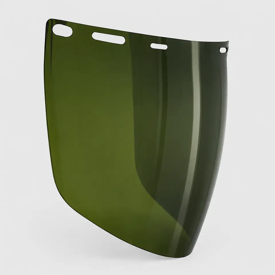 Visor SteelPro I-1 IR 5.0 Rocket de Policarbonato – Protección Facial para Partículas y Radiación IR 1