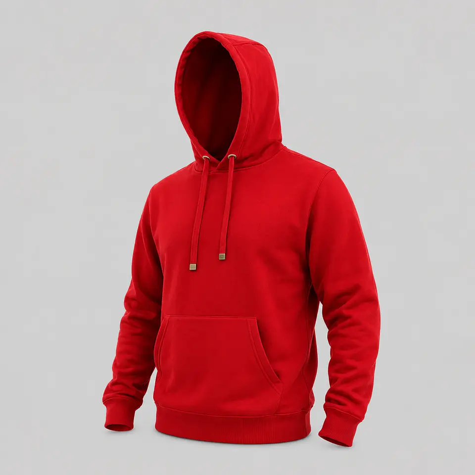 Polerón Canguro Unisex con Capucha – Franela 280 g 9