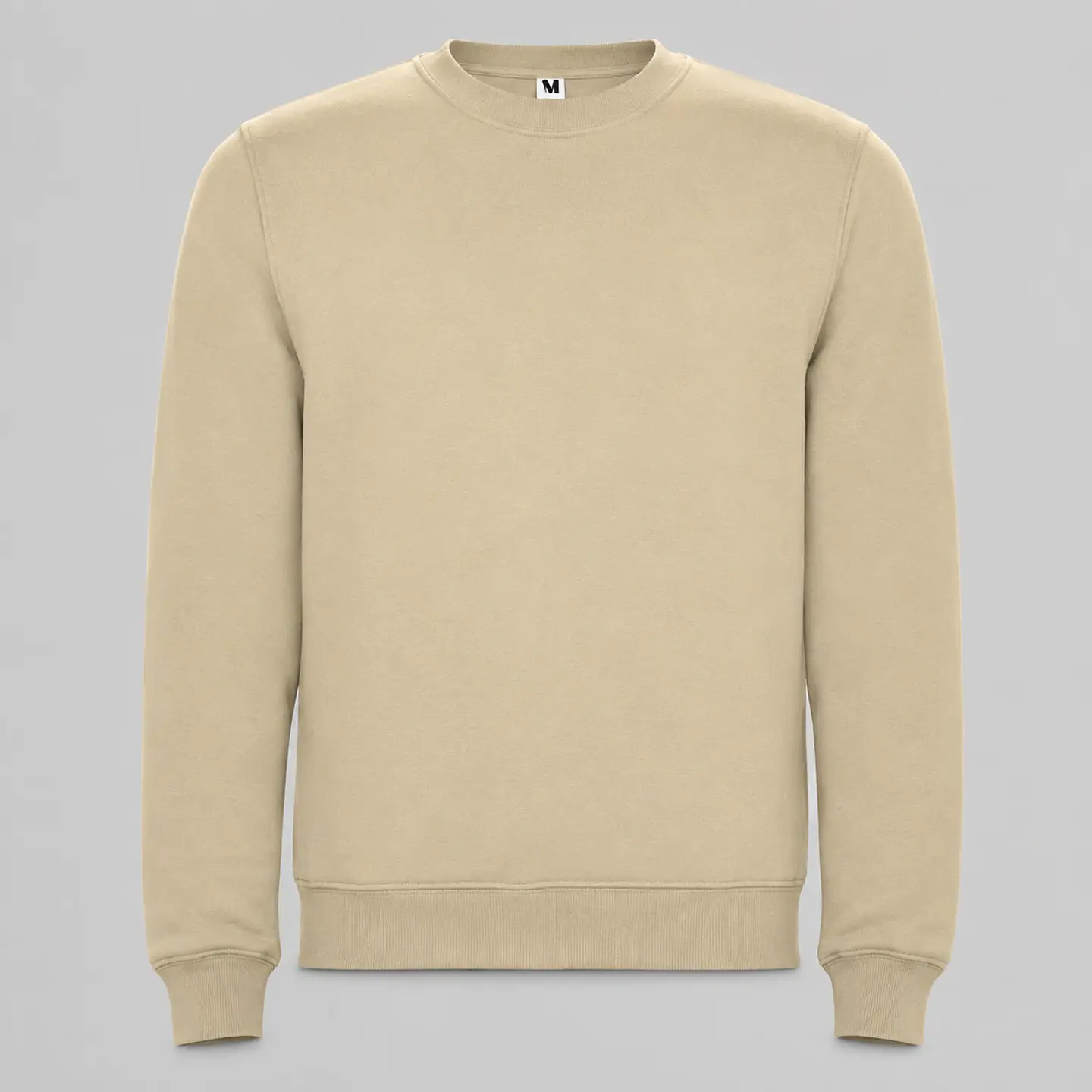 Polerón Básico Unisex Beige – Franela 280 g 1