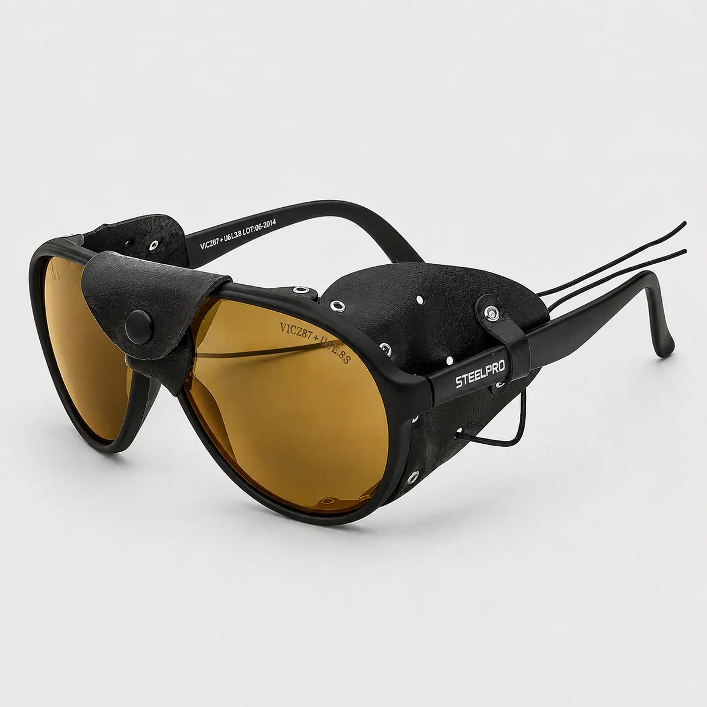 Lentes Deportivos Aspen Gold Ámbar para Montañismo con Filtro UV 99,9% 1