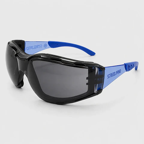 Lentes de Seguridad Spy Flex Plus Grises Antiempañantes con Foam Desmontable