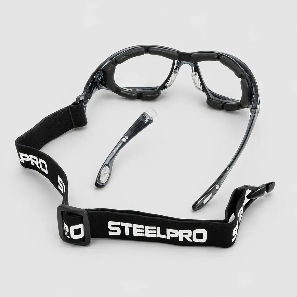 Lentes de Seguridad X5 Dual Grises Antiempañantes Modo Lente y Antiparra 3