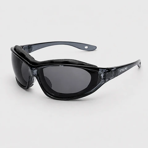 Lentes de Seguridad X5 Dual Grises Antiempañantes Modo Lente y Antiparra