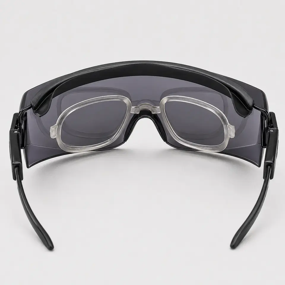 Sobrelente de Seguridad Top Gun Óptico Claros OTG Antiempañantes con Filtro UV 99,9% 2