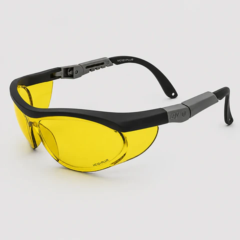 Lentes de Seguridad Discovery Ámbar Antiempañantes 2.0 con Inserto Óptico