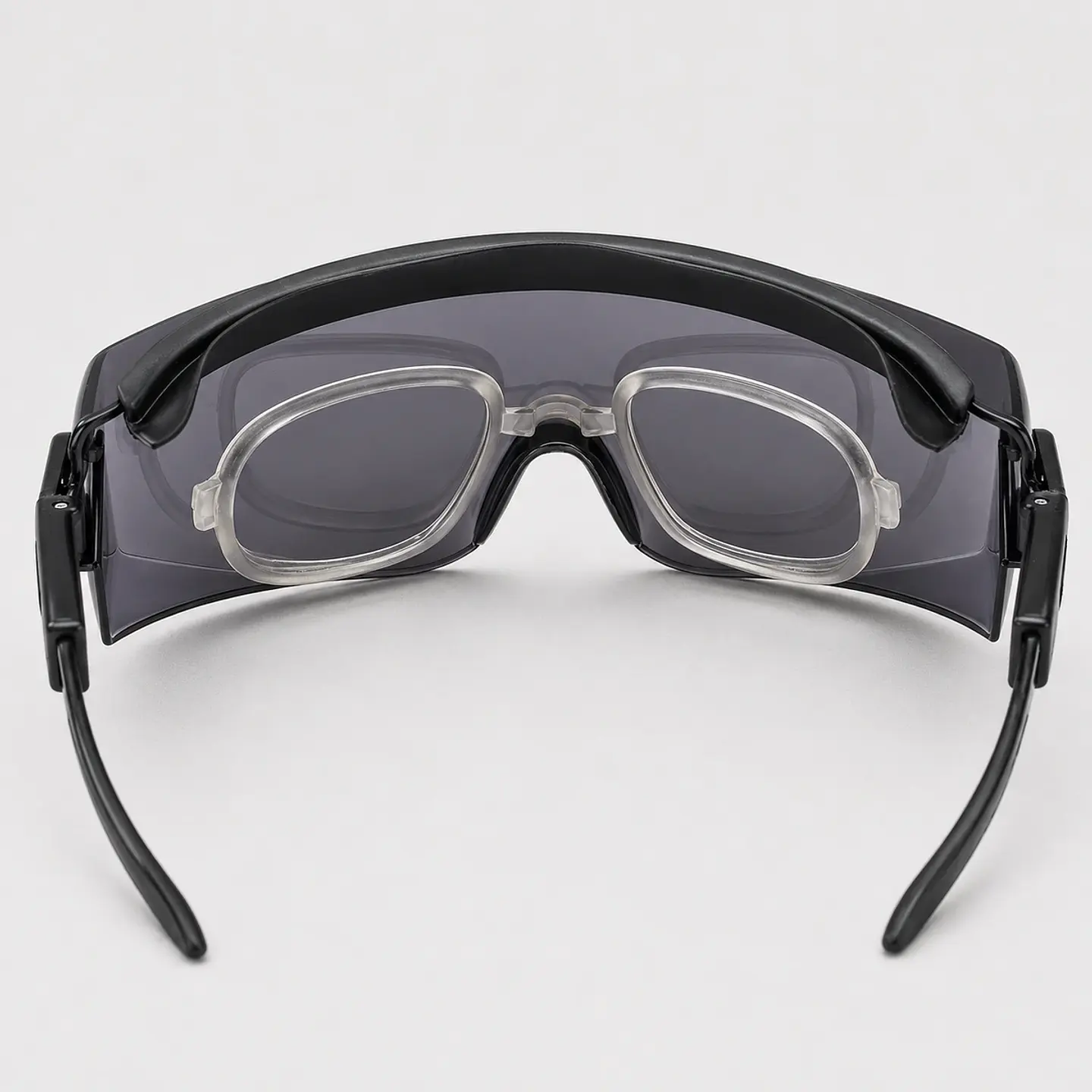 Sobrelente de Seguridad Top Gun Óptico Gris OTG Antiempañantes con Filtro UV 99,9% 2