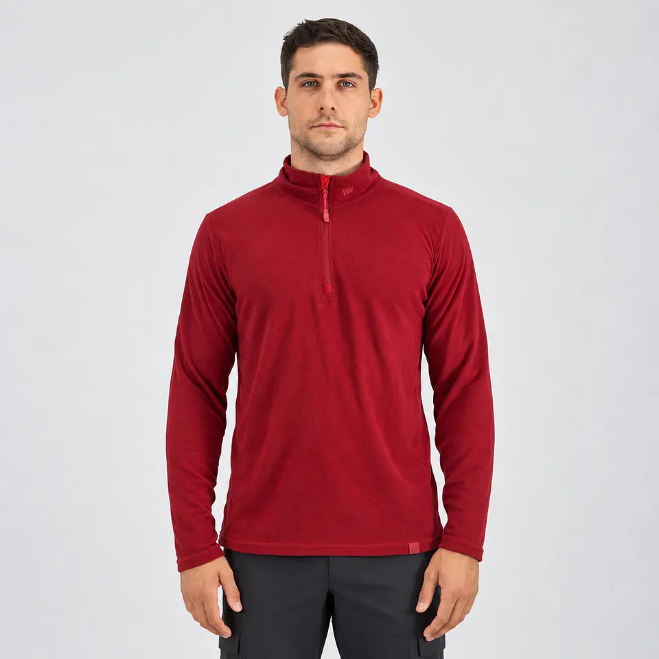 Polar Hardwork Tantauco Cabernet Hombre Micropolar Térmico 1