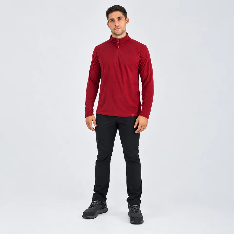 Polar Hardwork Tantauco Cabernet Hombre Micropolar Térmico 4