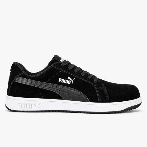 Zapatilla de Seguridad Puma Safety Iconic Black Low – Puntera Fibra de Vidrio