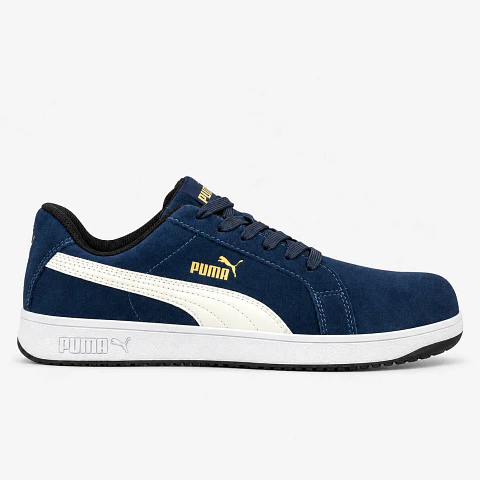 Zapatilla de Seguridad Puma Safety Iconic Blue Low – Puntera Fibra de Vidrio