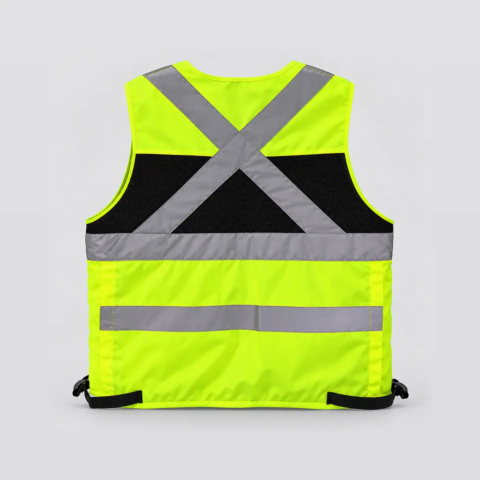Chaleco Geólogo Kbeen Orbit Amarillo Reflectante 360° – Oxford 300D 3