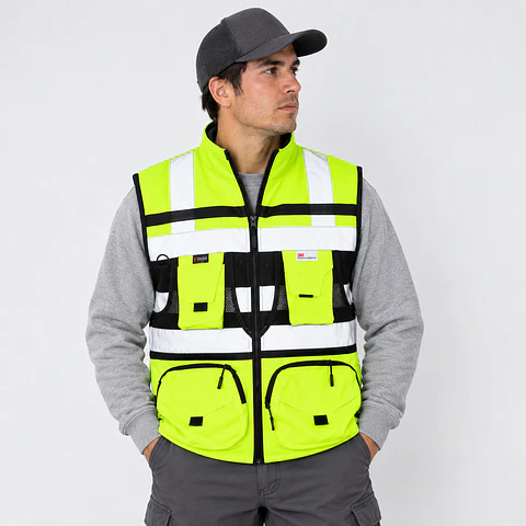 Chaleco Geólogo Orbit Pro Kbeen con Reflectantes 3M
