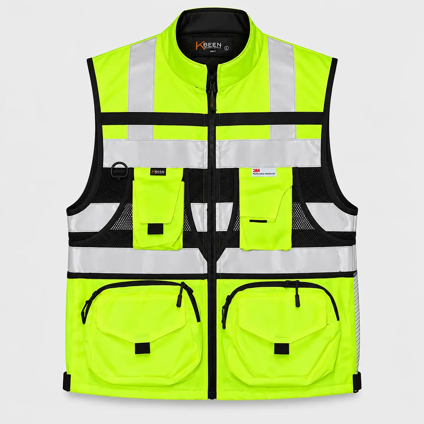 Chaleco Geólogo Orbit Pro Kbeen con Reflectantes 3M 2
