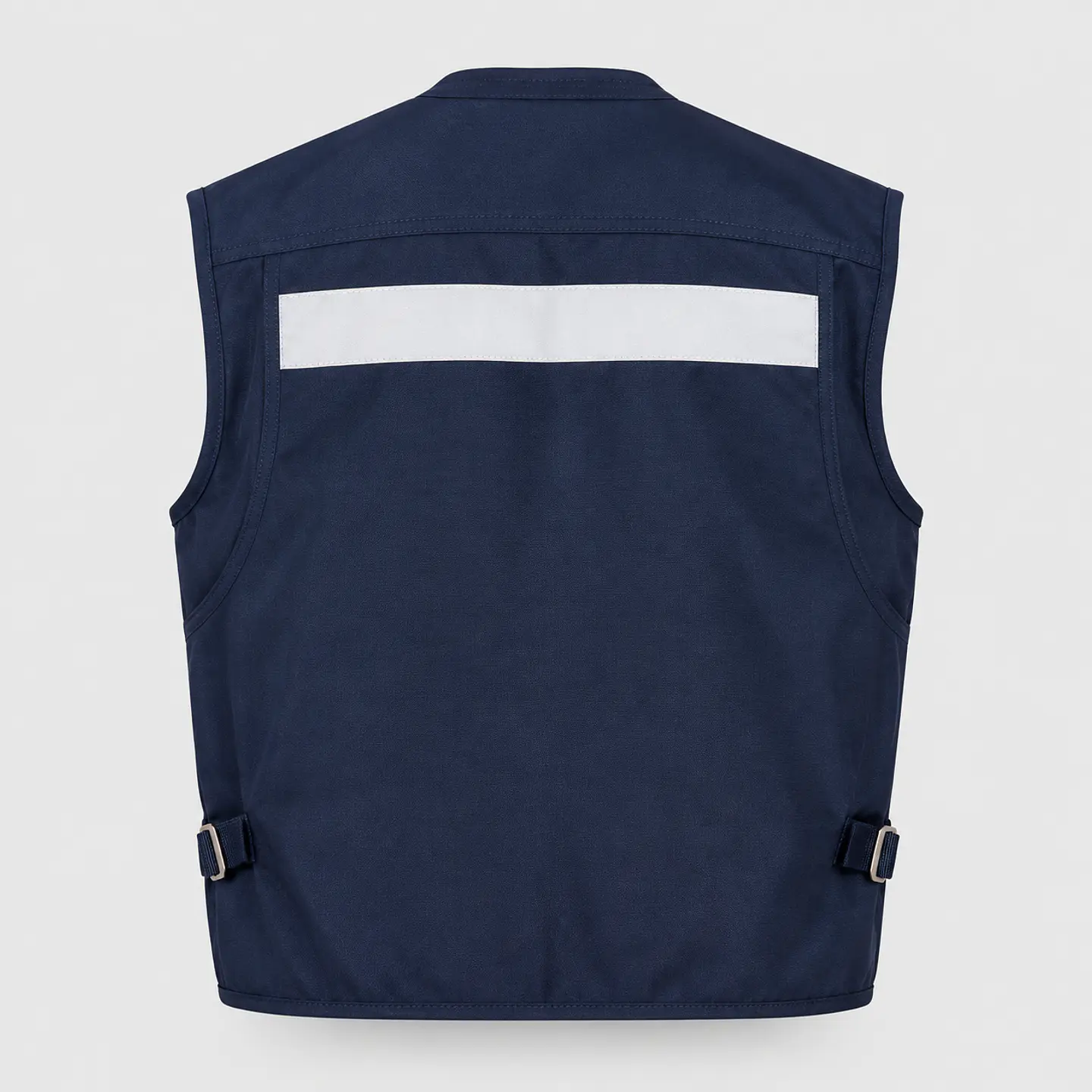 Chaleco Geólogo Poplin Búfalo con Cintas Reflectantes 3