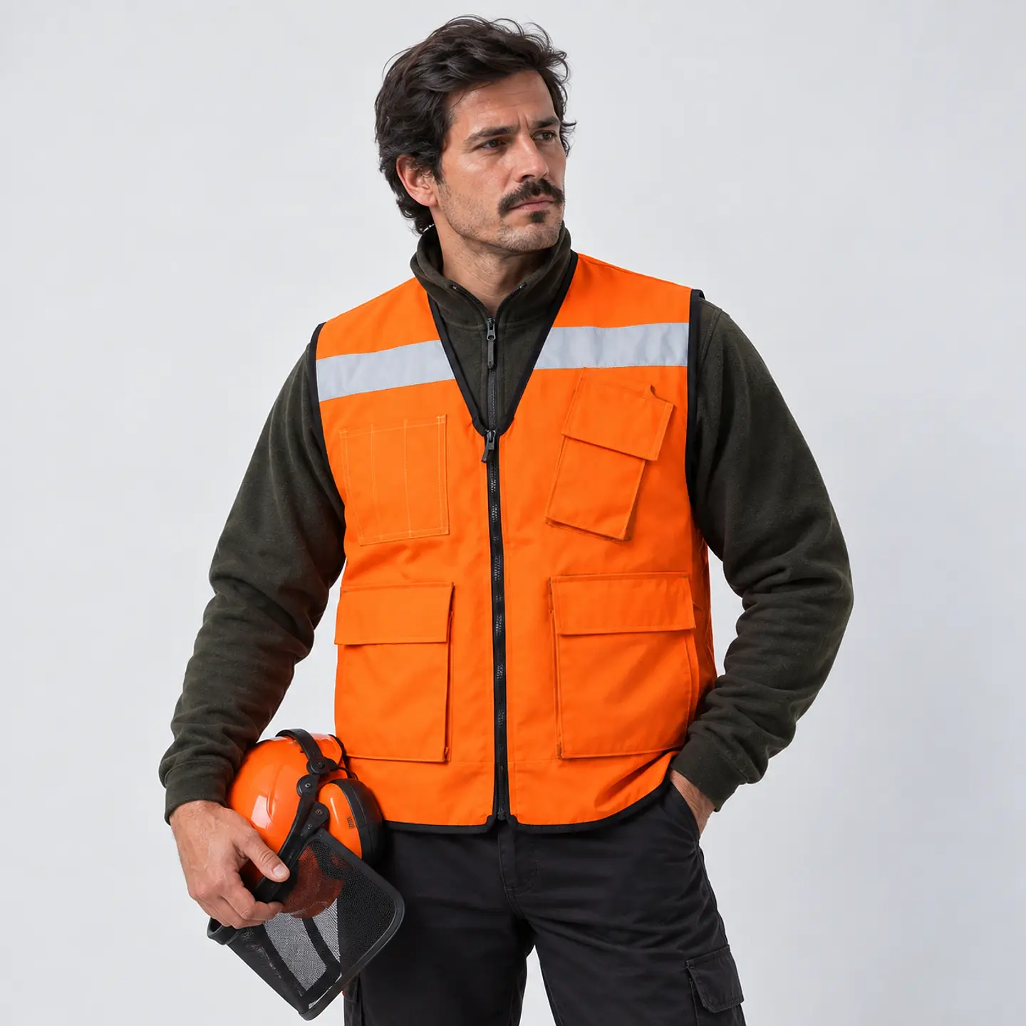 Chaleco Geólogo Ripstop Bolsillo con Velcro 1