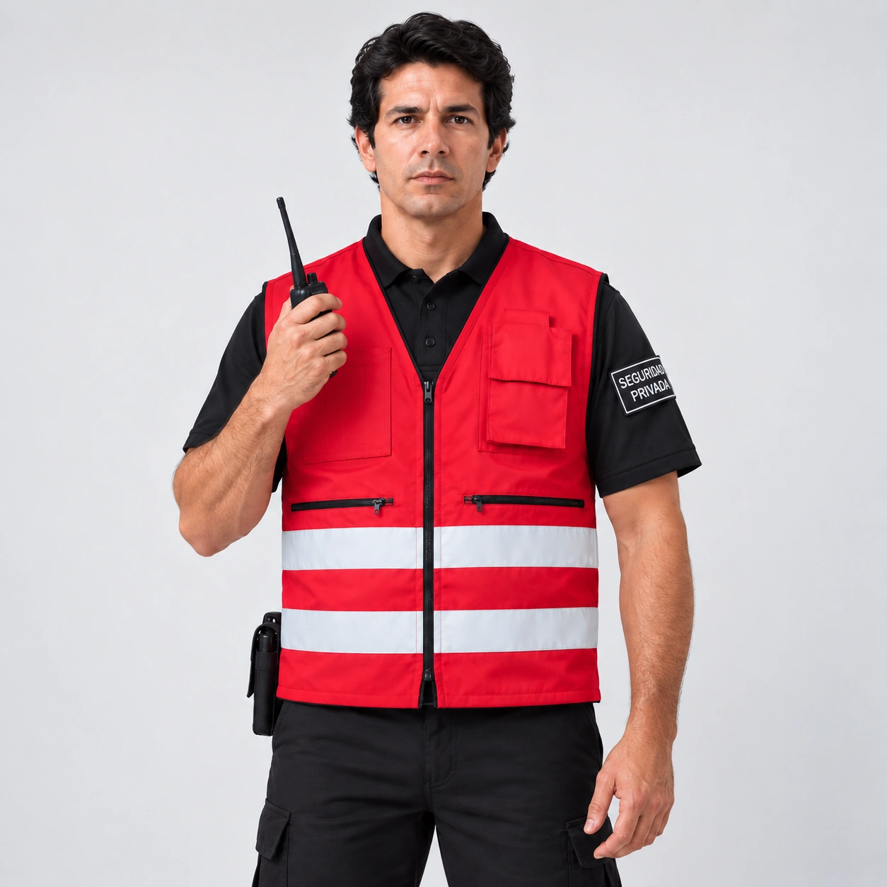 Chaleco supervisor poplín