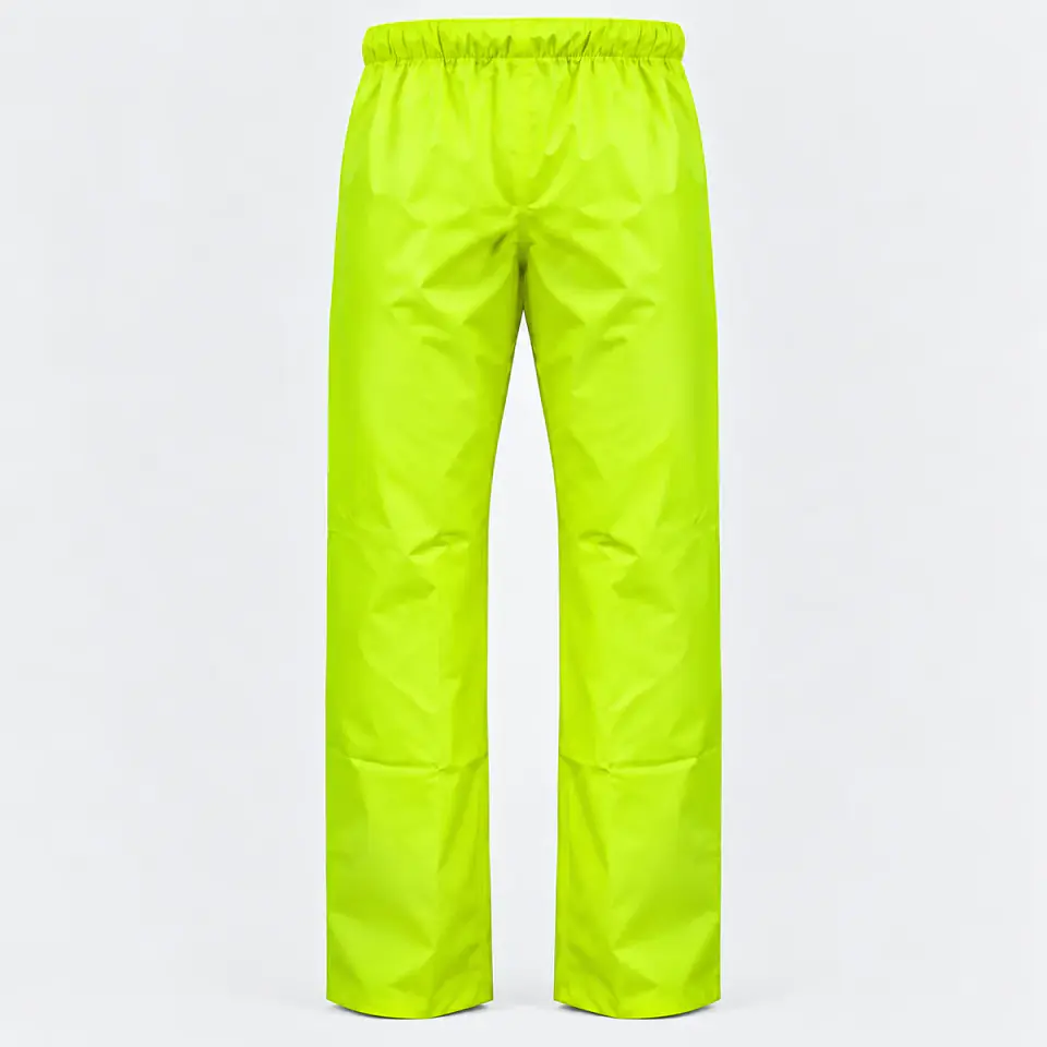 Traje Impermeable Amarillo Flúor Antiácido PU/PVC Hi-Vis 4