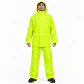 Traje Impermeable Amarillo Flúor Antiácido PU/PVC Hi-Vis - Miniatura 1